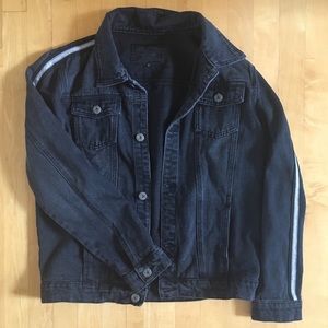 ☀️liquor & poker black denim jacket ☀️